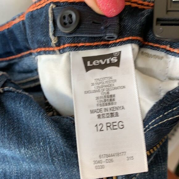 Levi's Girls Taylor Bootcut Jean Size 12R - Picture 9 of 14